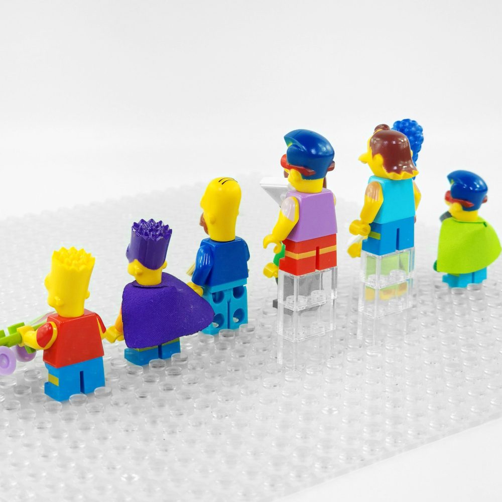The Simpsons TV Series Block Figures Set