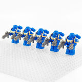 Ultramarines Space Marines Block Figures Set