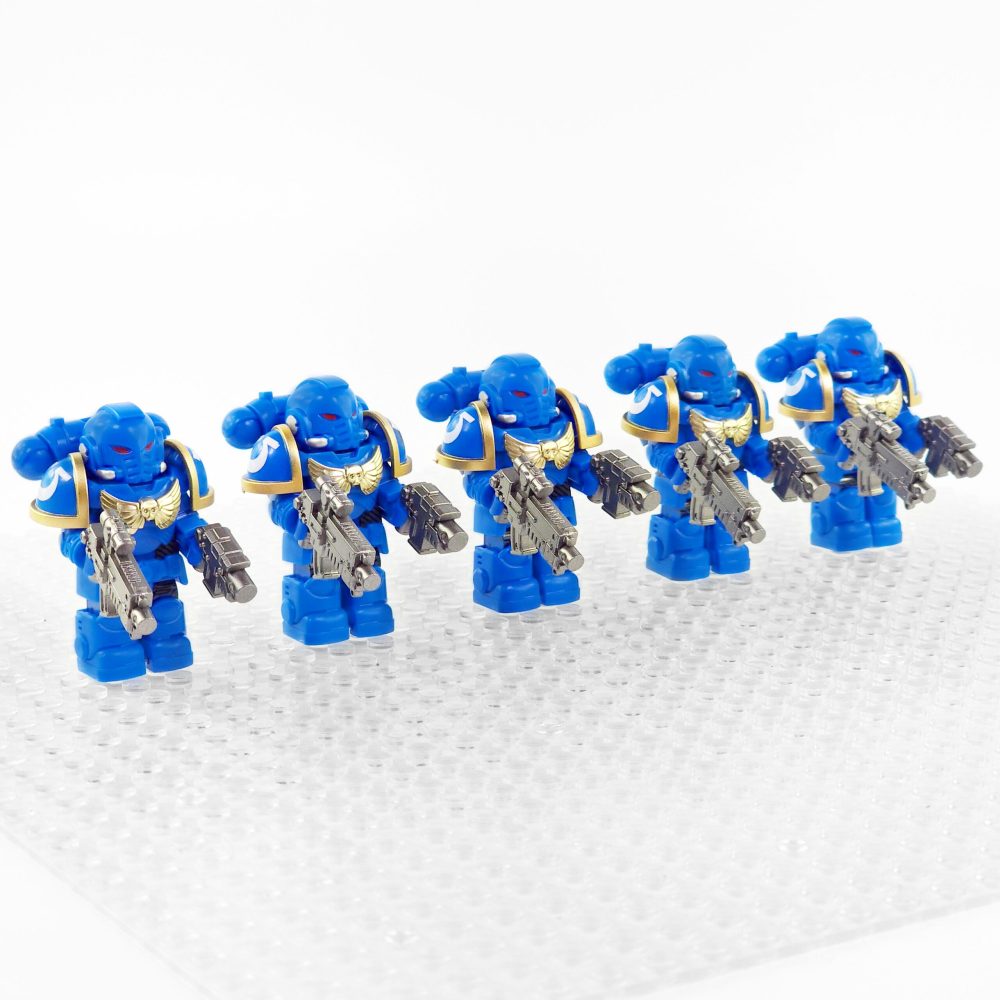 Ultramarines Space Marines Block Figures Set