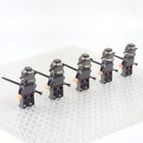 War of the Roses House of Lancaster Swordsman Block Figures