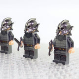 War of the Roses House of Lancaster Swordsman Block Figures