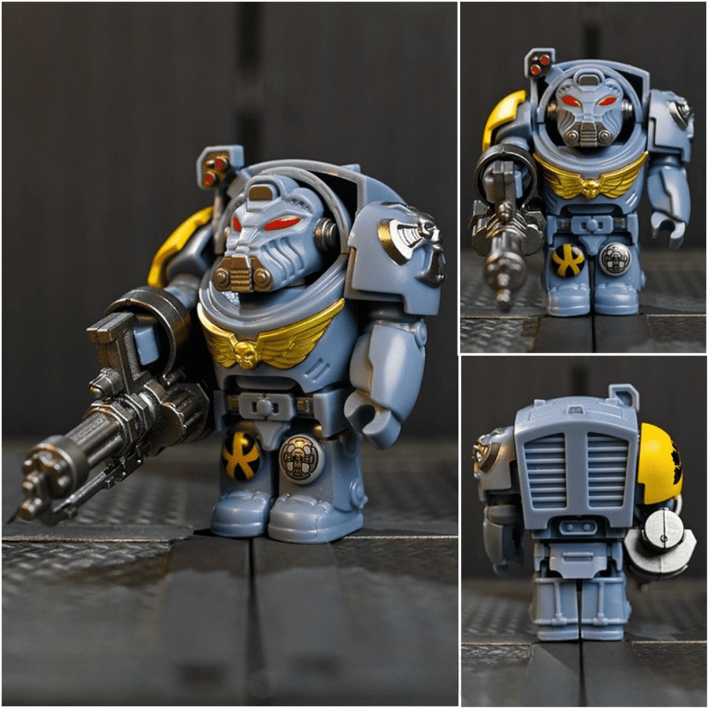 Warhammer 40k Space Marine Terminators Block Figures Set