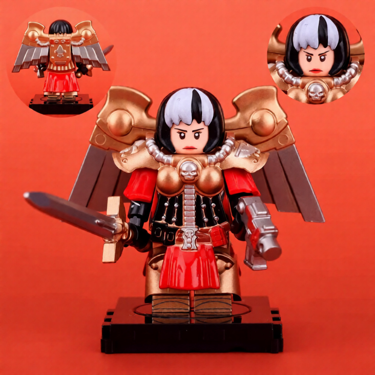 Warhammer Adepta Sororitas Angelic Battle Block Figures Set