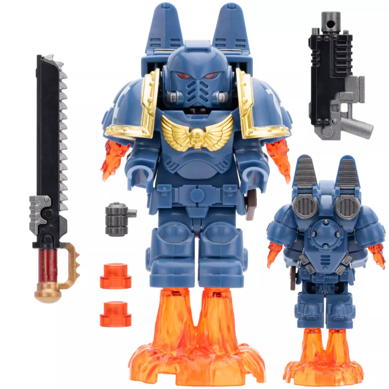 Warhammer Space Marine Terminator Jetpack Block Figures Set