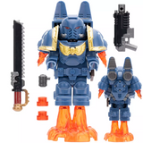 Warhammer Space Marine Terminator Jetpack Block Figures Set