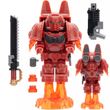 Warhammer Space Marine Terminator Jetpack Block Figures Set