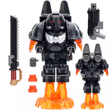 Warhammer Space Marine Terminator Jetpack Block Figures Set