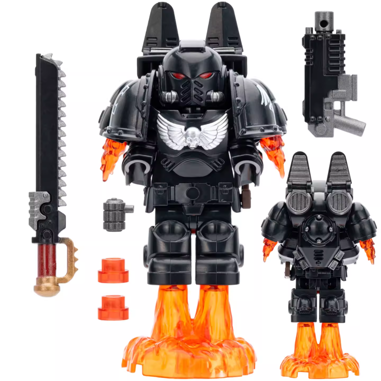 Warhammer Space Marine Terminator Jetpack Block Figures Set
