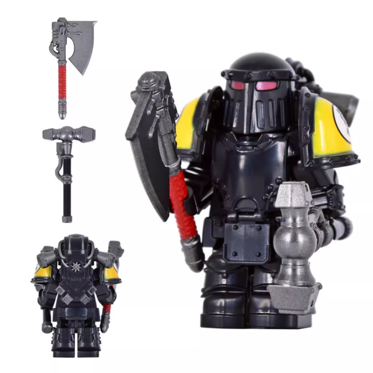 Warhammer Space Marine Mk III Iron Power Armour Block Figures Set