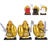 Nausicaä of the Valley of the Wind Torumekian Soldiers Block Figures Set