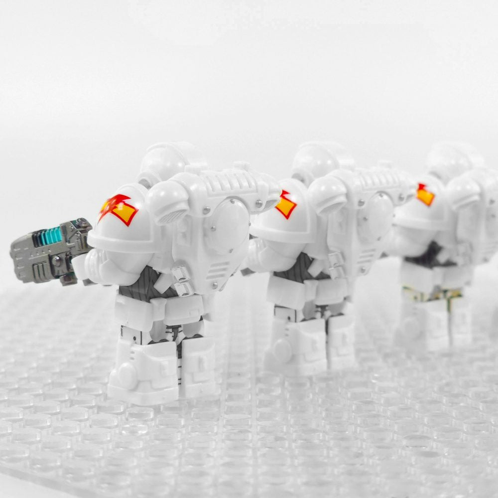 White Scars Space Marines Block Figures Set