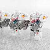 White Scars Space Marines Block Figures Set