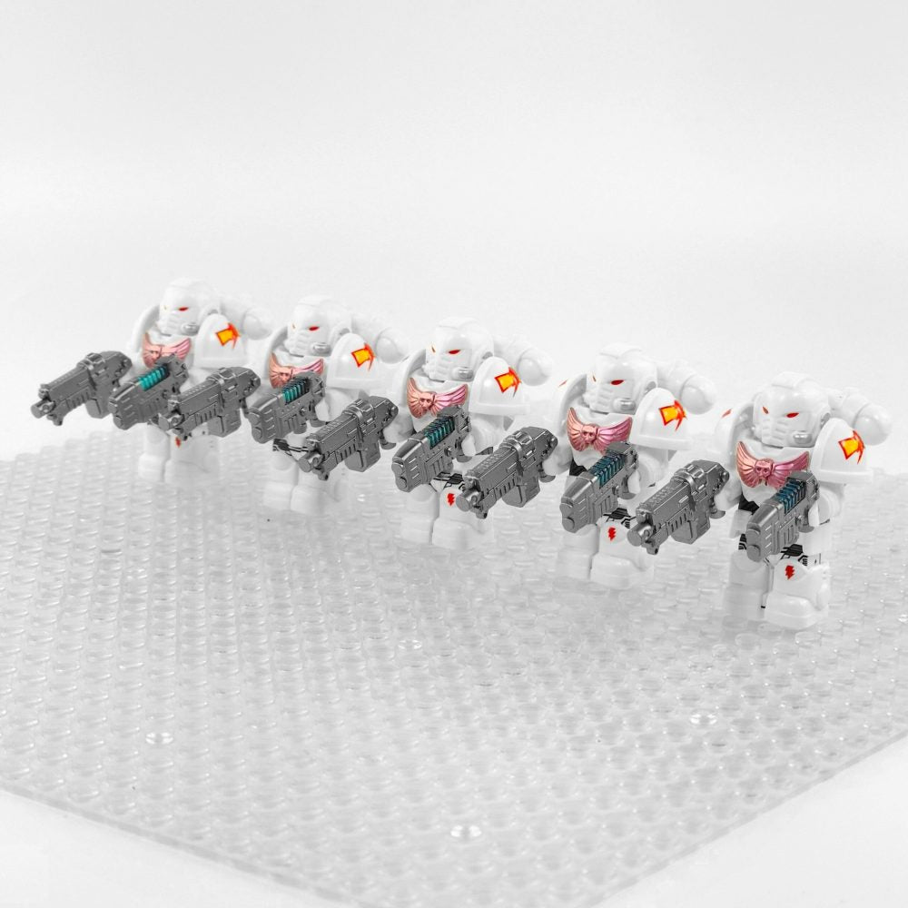 White Scars Space Marines Block Figures Set