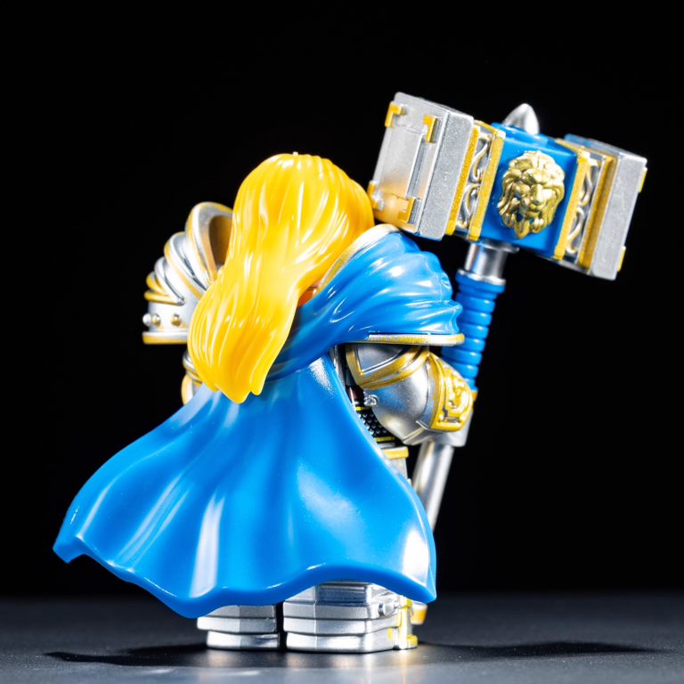 World of Warcraft Arthas Menethil Lich King Block Figures Set