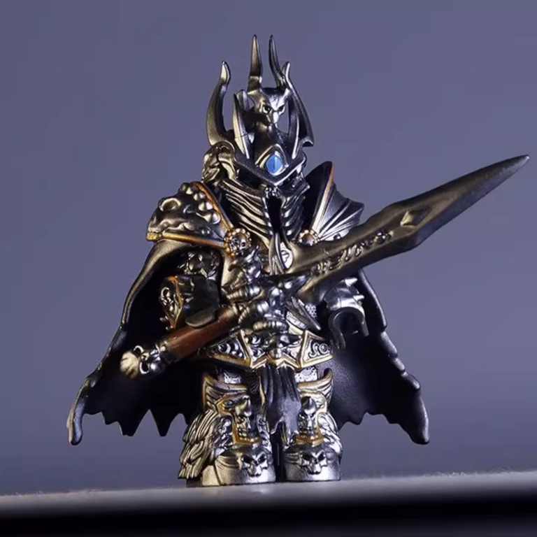 World of Warcraft Arthas Menethil Lich King Block Figures Set