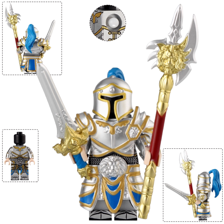 World of Warcraft Stormwind City Guards Block Figures Set