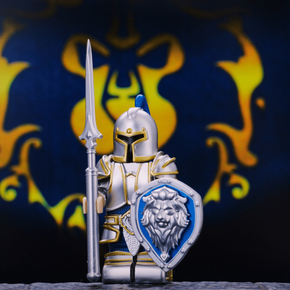 World of Warcraft Stormwind City Guards Block Figures Set