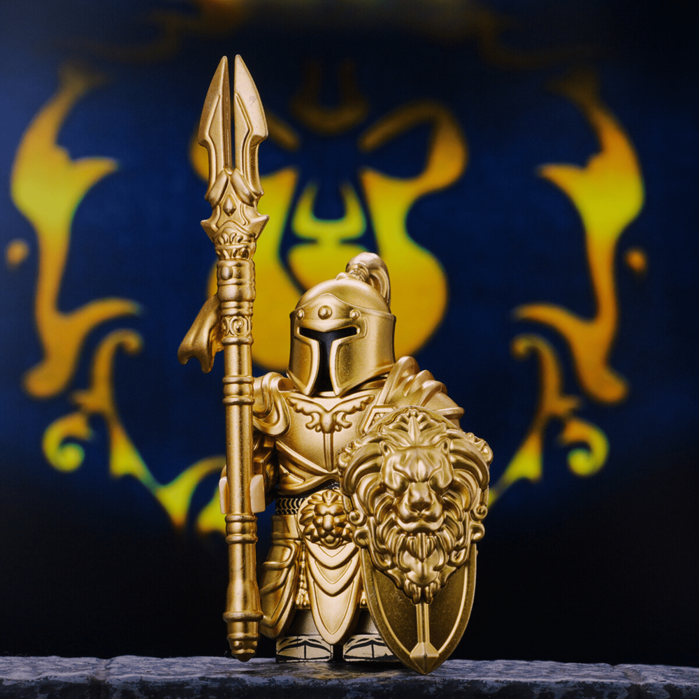 World of Warcraft Stormwind City Guards Block Figures Set