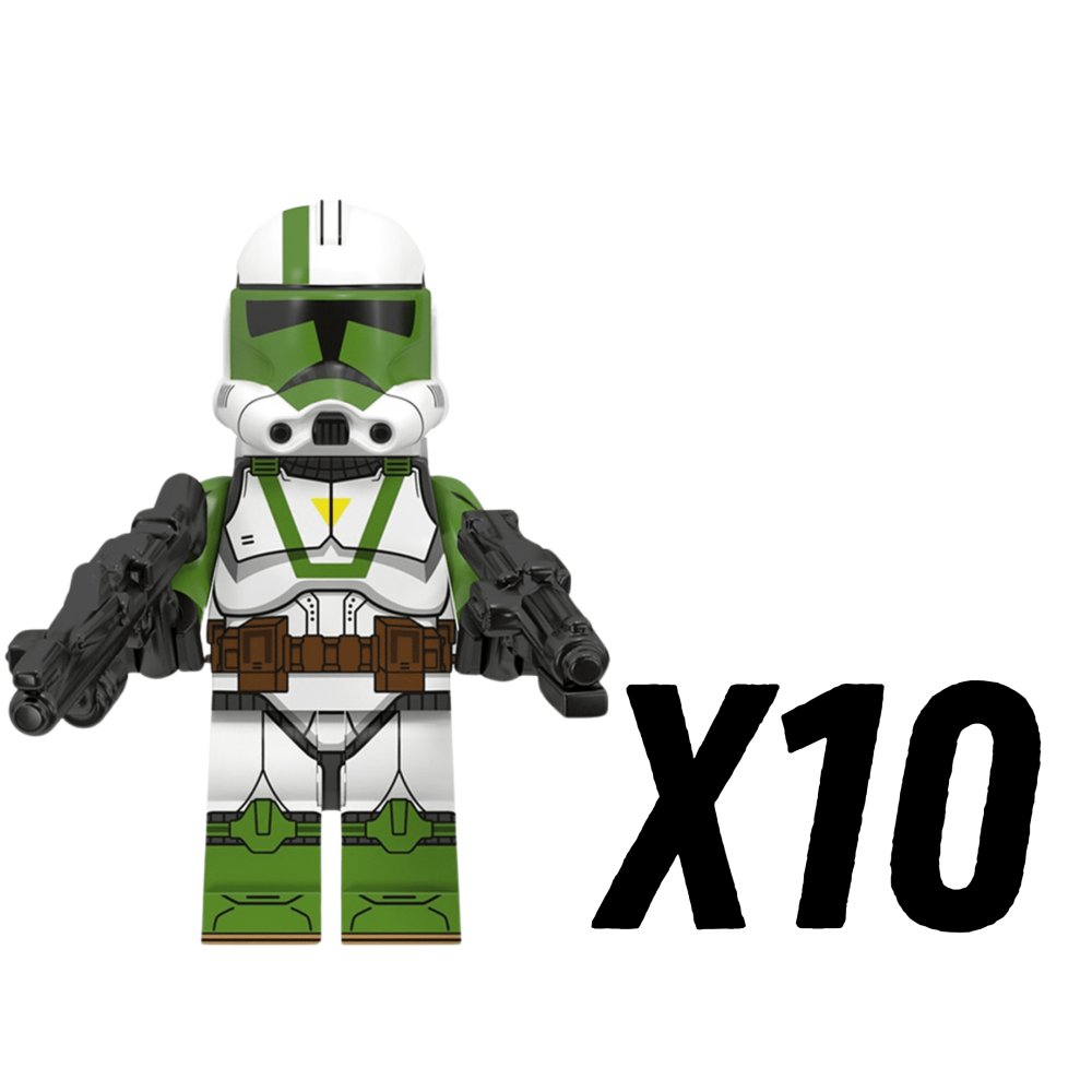 Space War Theme Doom’s Unit Phase 2 Clone Troopers Block Figures Set